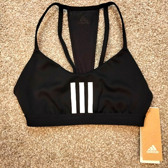 adidas Other - NWT Sz XS Adidas Aeroready 3 Stripes Sports Bra